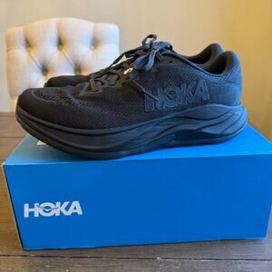 HOKA One One Rincon 4 Men's 11.5 EE Wide Black Running Marathon Walking Train